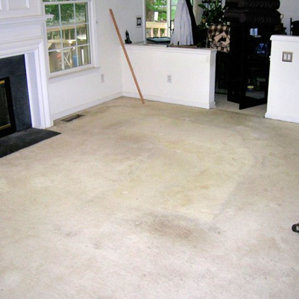 Floor before