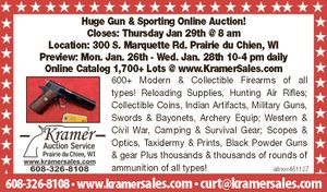 Kramer auction january gun auction 1 19 26 2x2 ad network