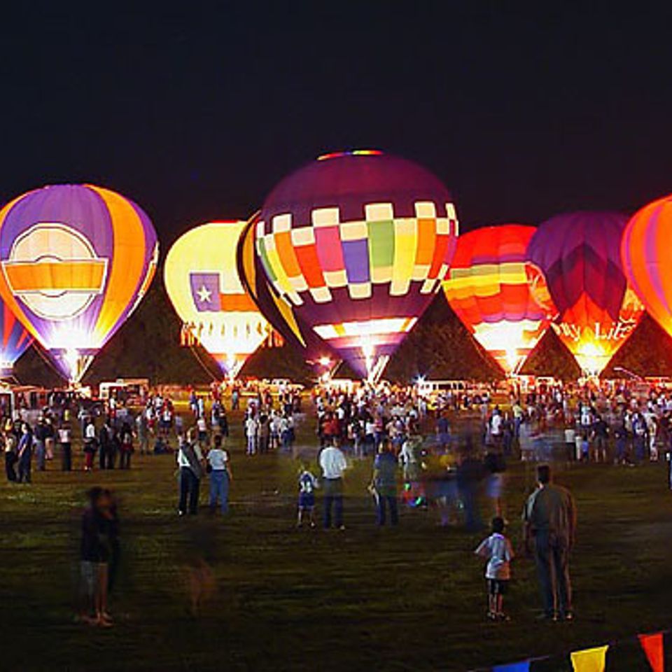 Hot air balloon festaval   plano texas 