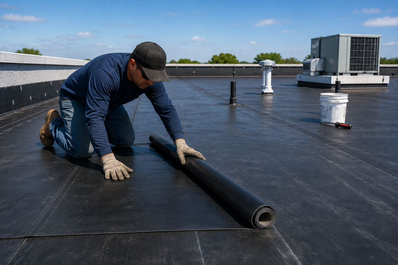 EPDM roofing