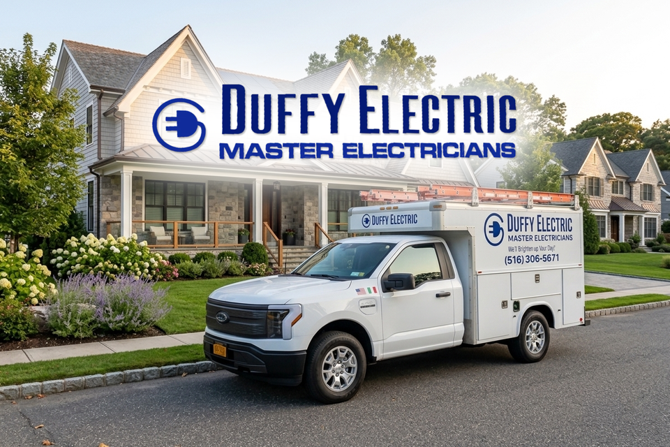 Duffy truck and logo