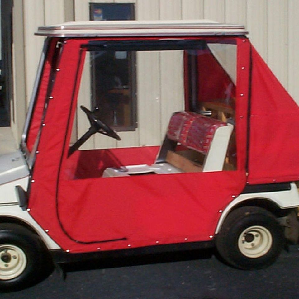 Red golf cart  120180329 13391 zg1k3y