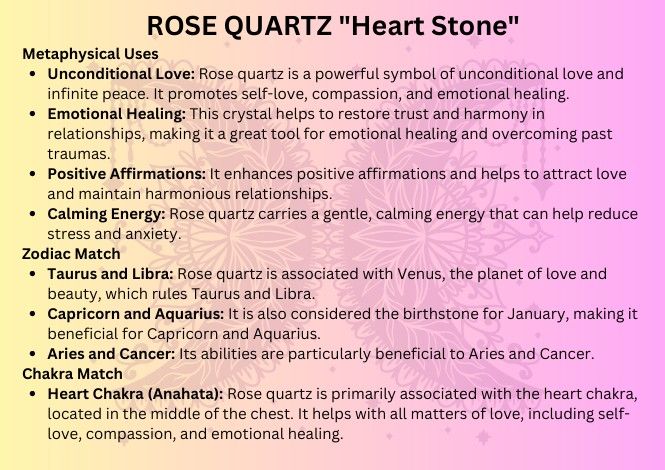 Rose quartz 