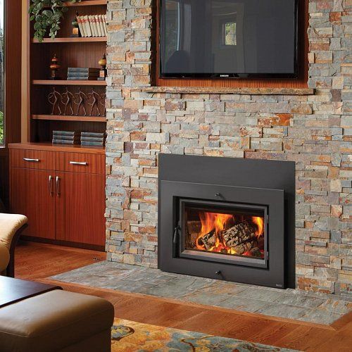Lopi large flush hybrid fyre with shadowbox face w500h500