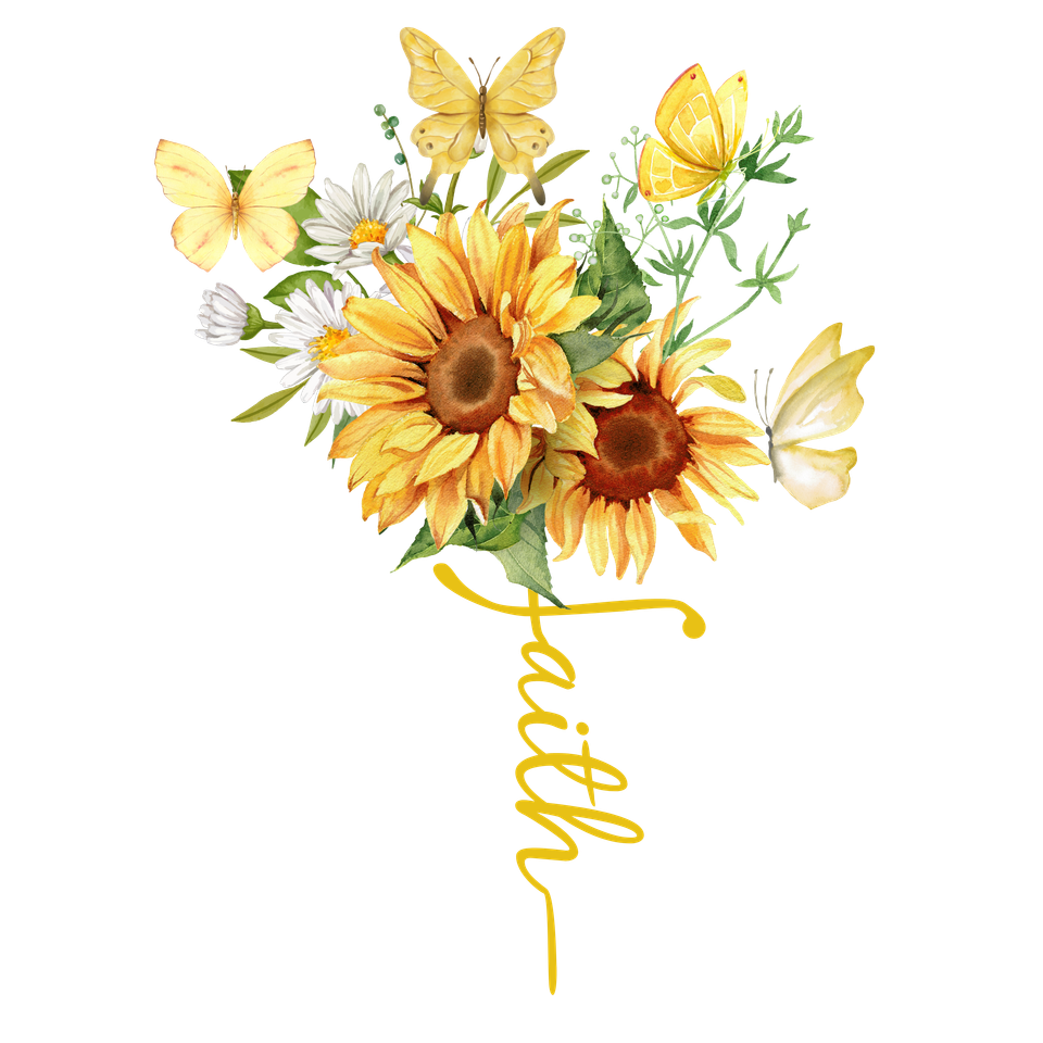 Faith   faith sunflower yellow