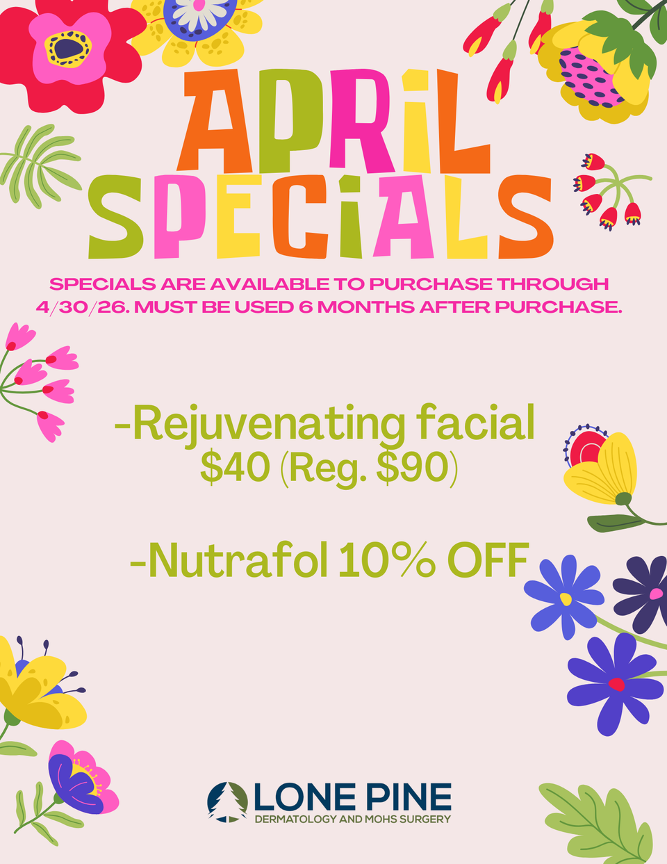 April specials