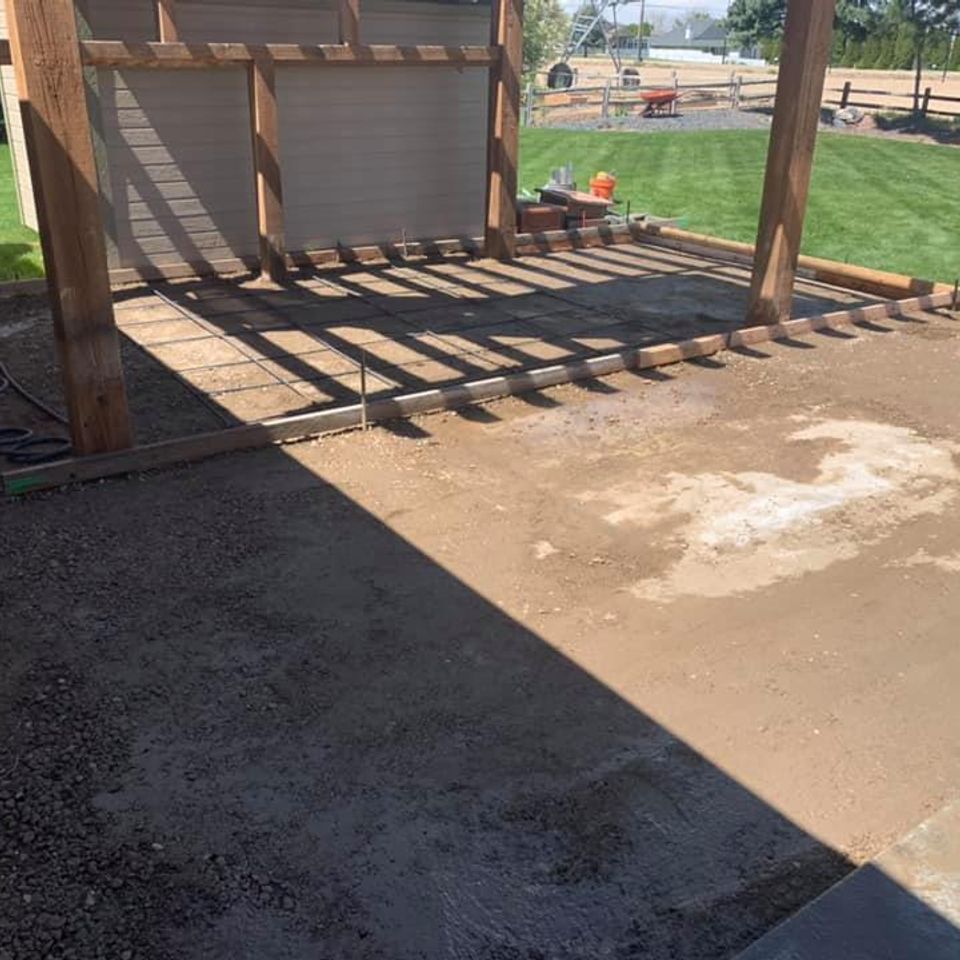 Backyard Patio Extension | Platinum Concrete Construction