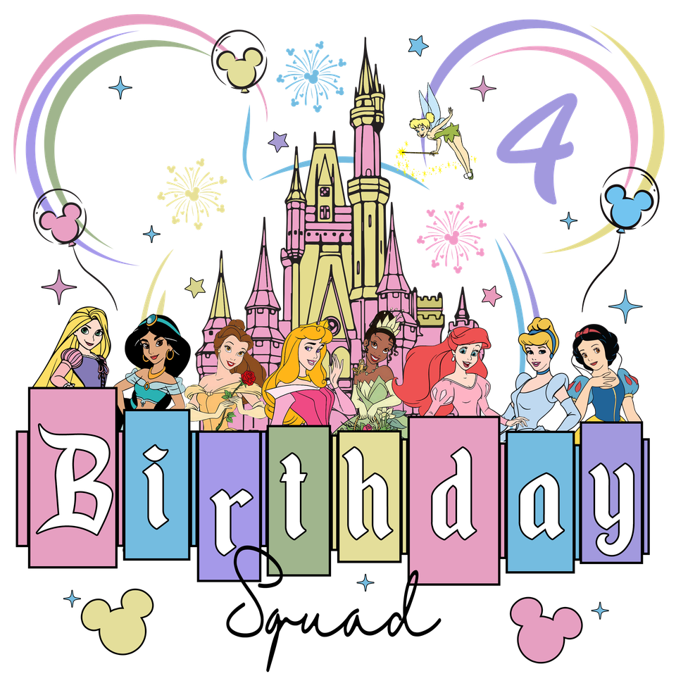 Disney   birthday squad name and age