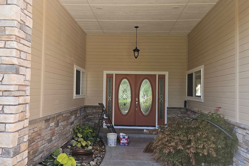 Front entrance after