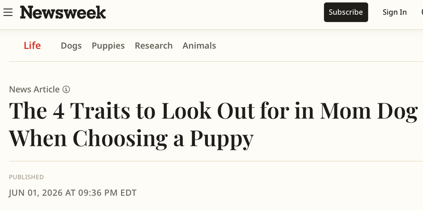 Newsweek research
