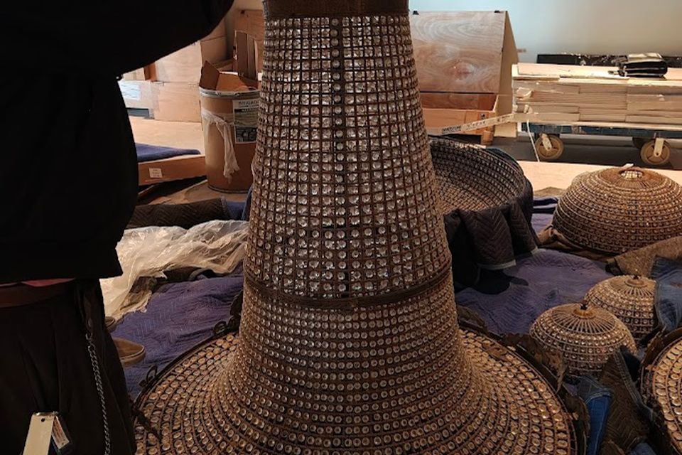 Chandelier in progress 2