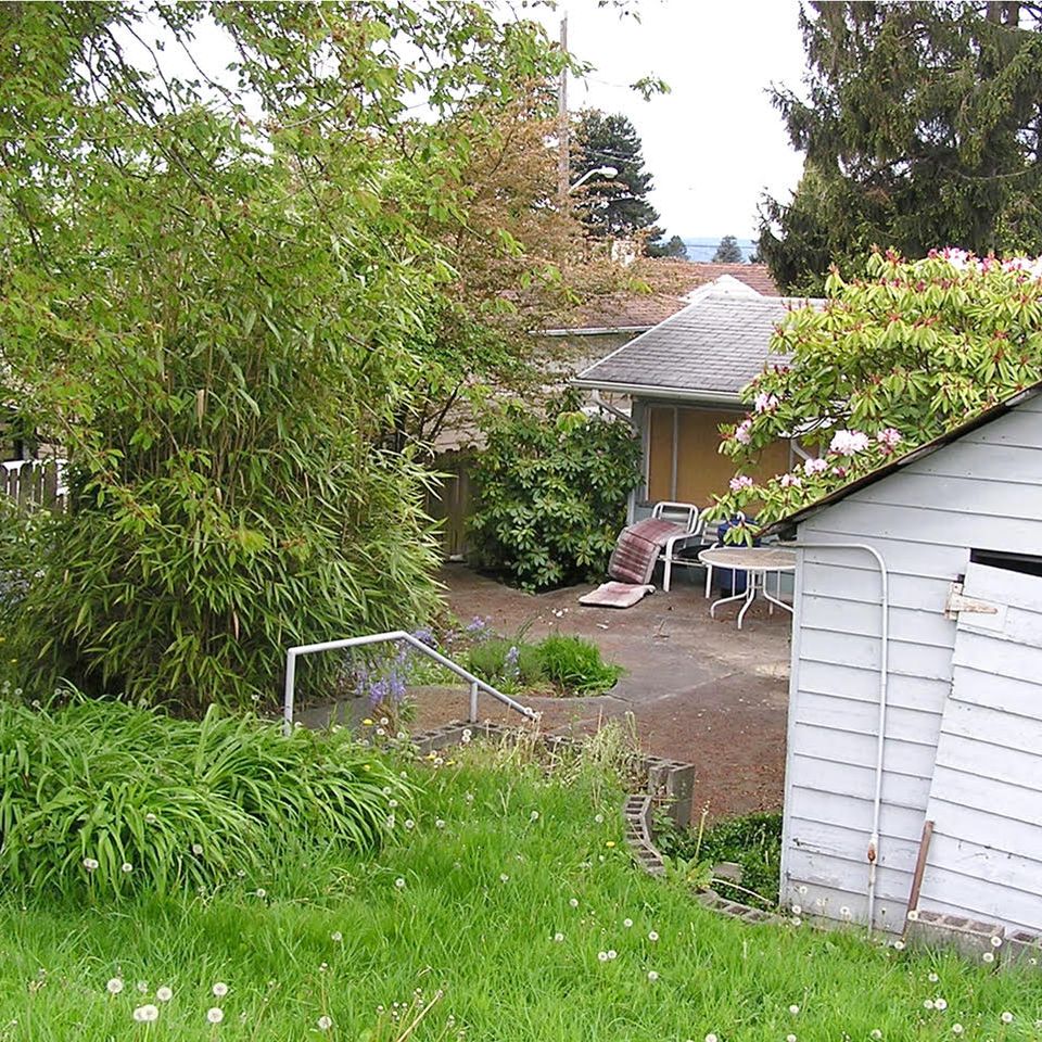 Yard before