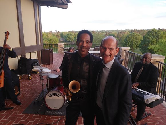 Jose carr at birmingham country club with paul finebaum
