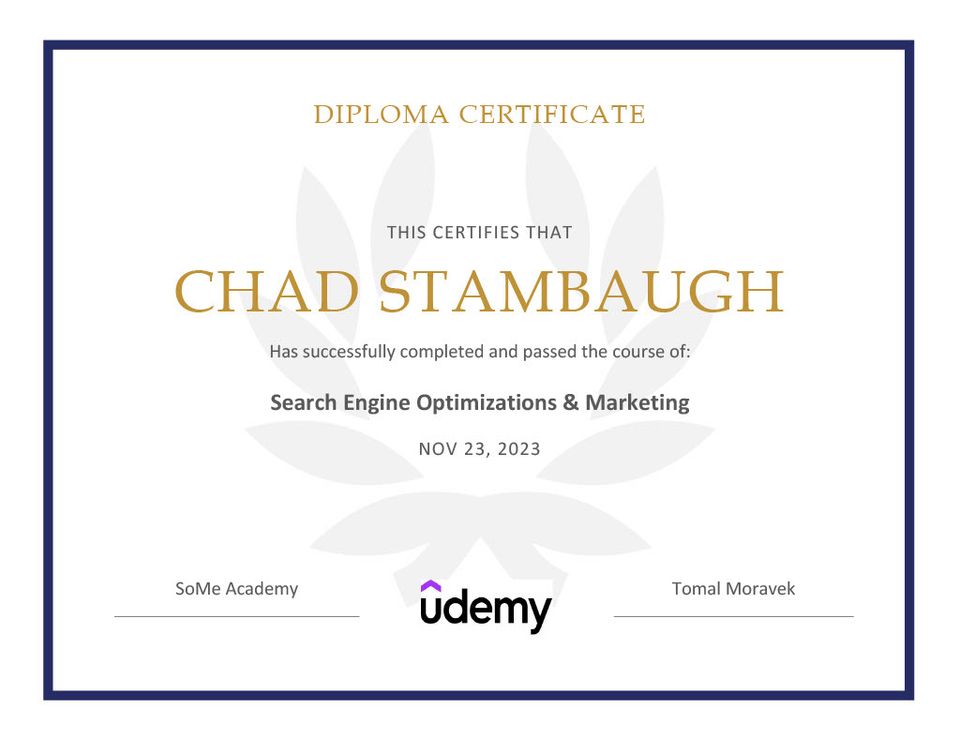 Seo cert