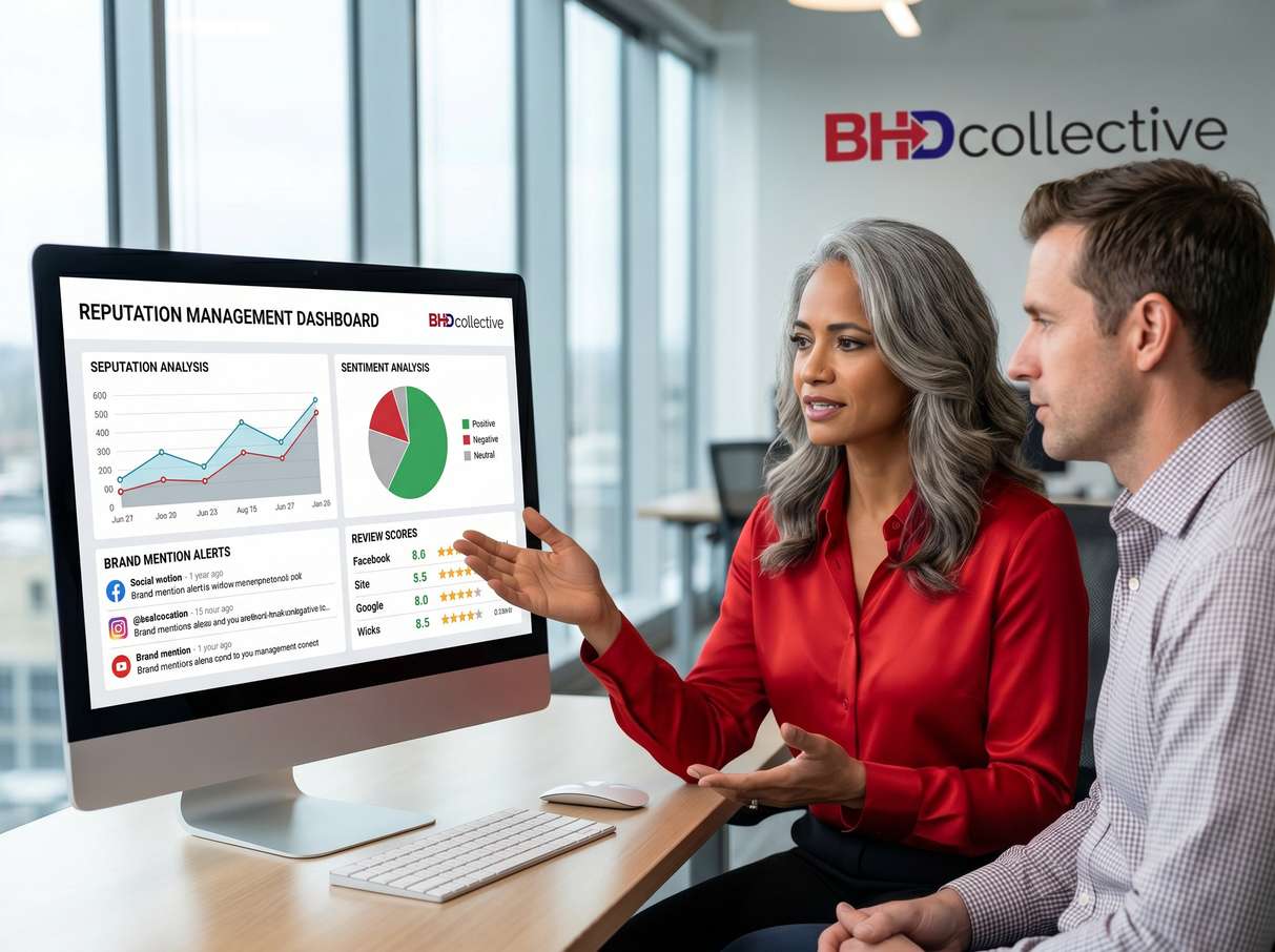 BHD strategic dashboard, the kind of decision discipline Joyce brings to every client