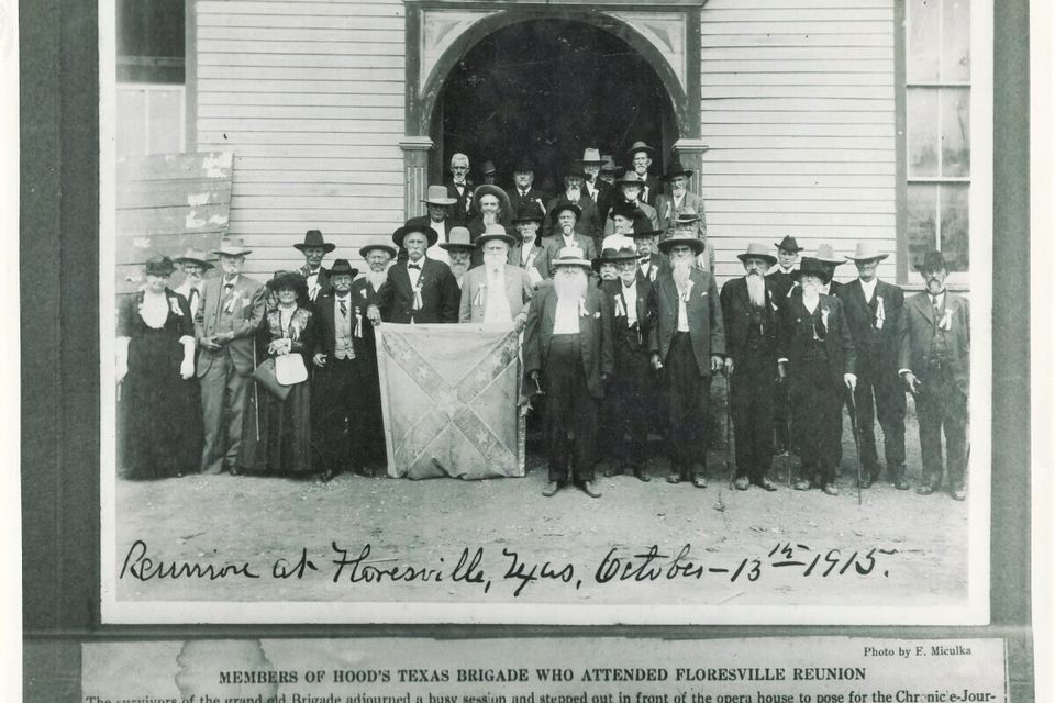 Confederate reunion in floresville 1915 (archives)