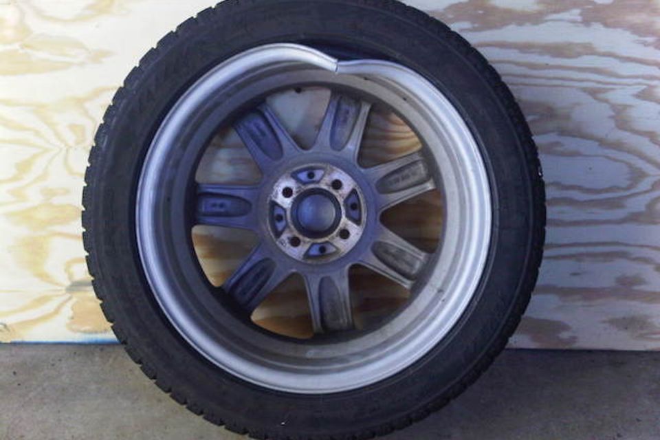 Bent rim