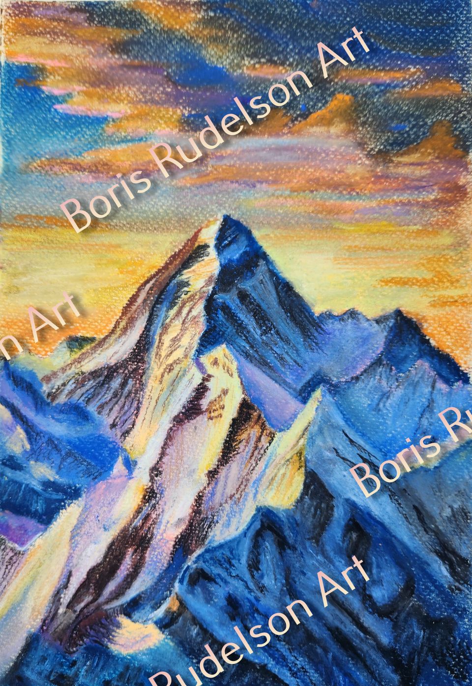 Pastel.Elbrus