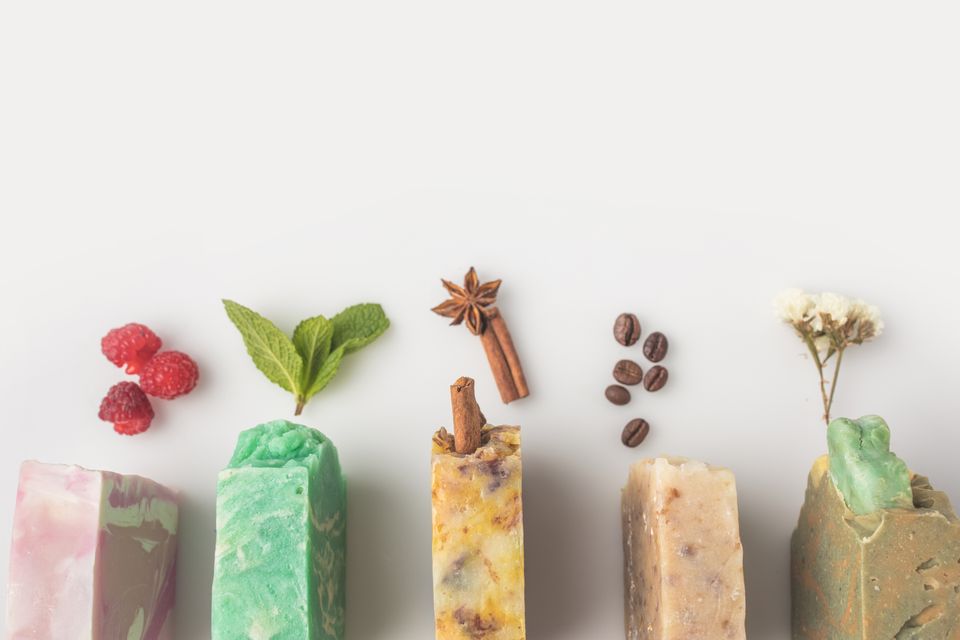 Web design for handmade soap brands by Cannone Marketing.