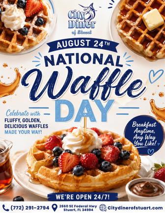 National waffle day
