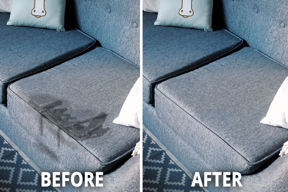 Before after couch