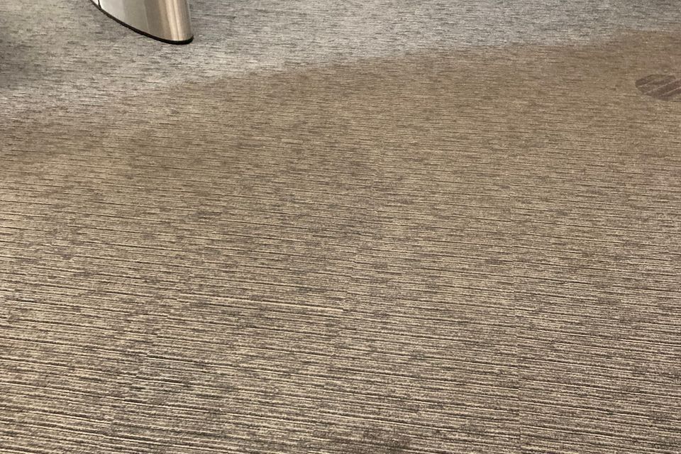 A clean carpet