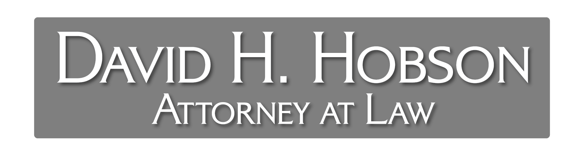 David H Hobson Attorney at Law