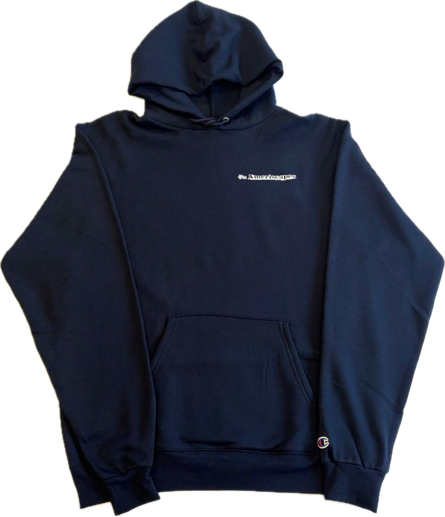 Dark blue hoodie