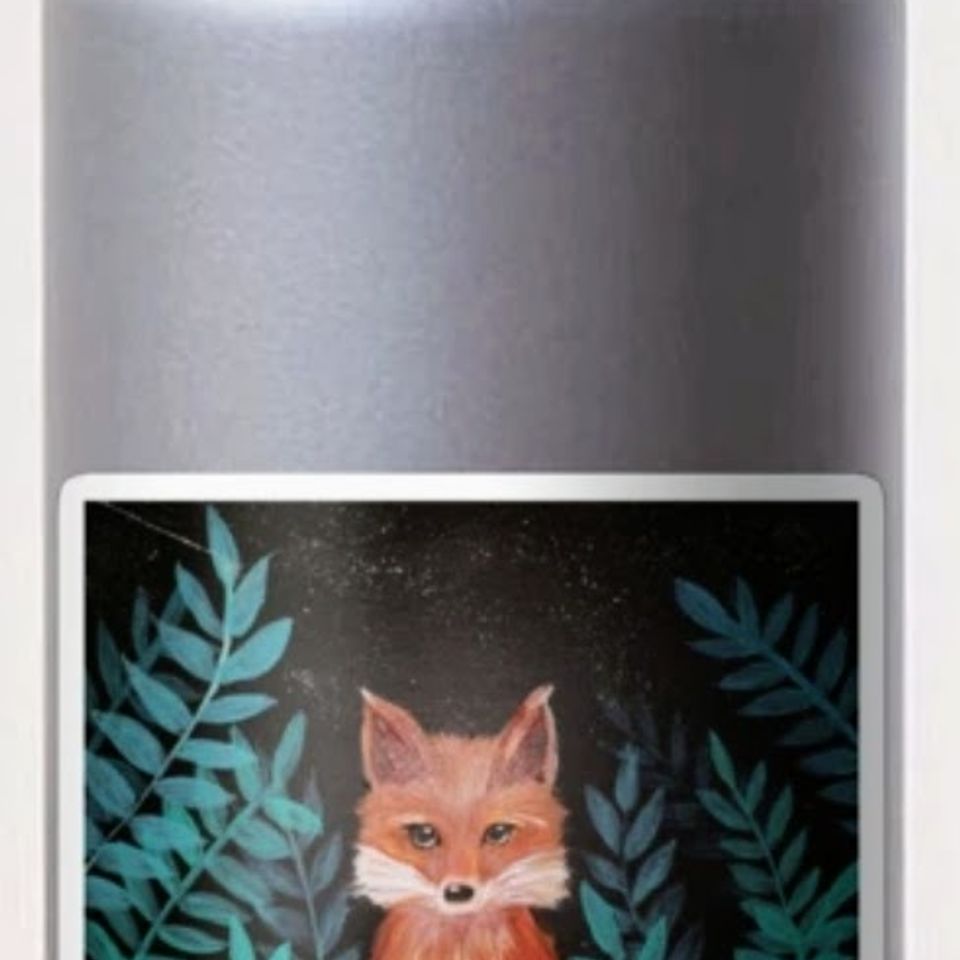 Fox acrylic sticker