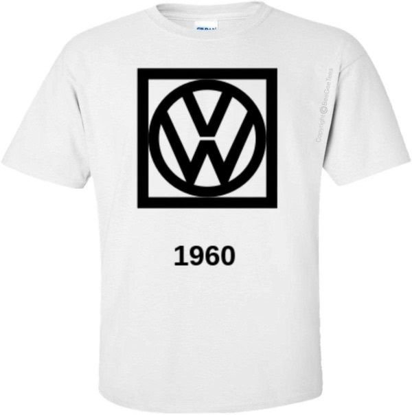 Vw t shirt 1960