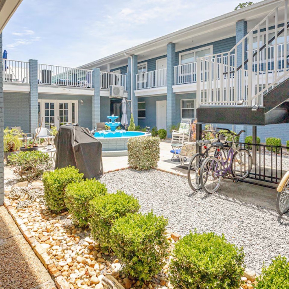 Cypress cove courtyard