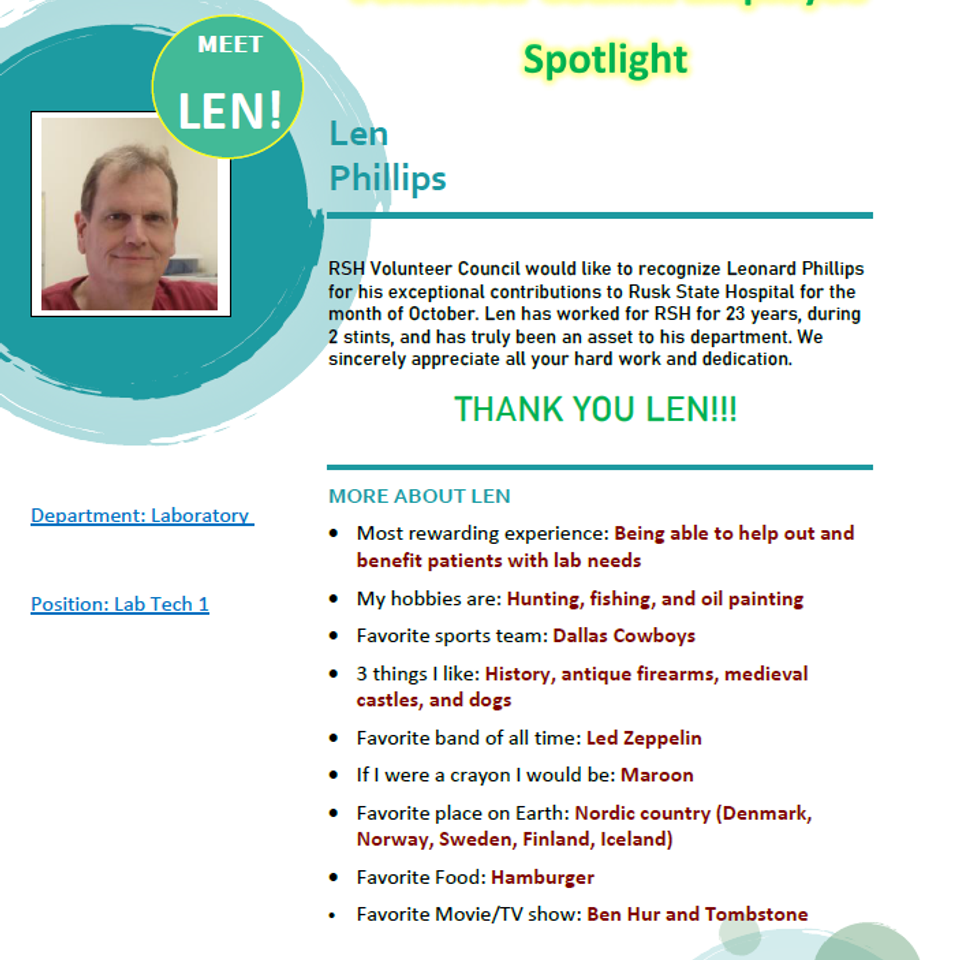 Len phillips