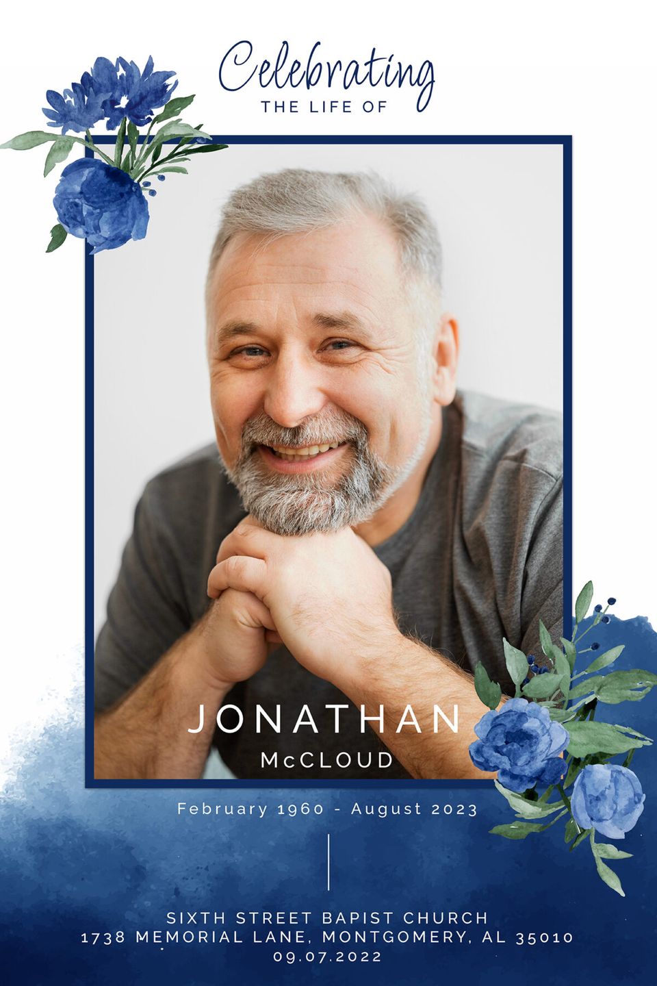 Memorial poster