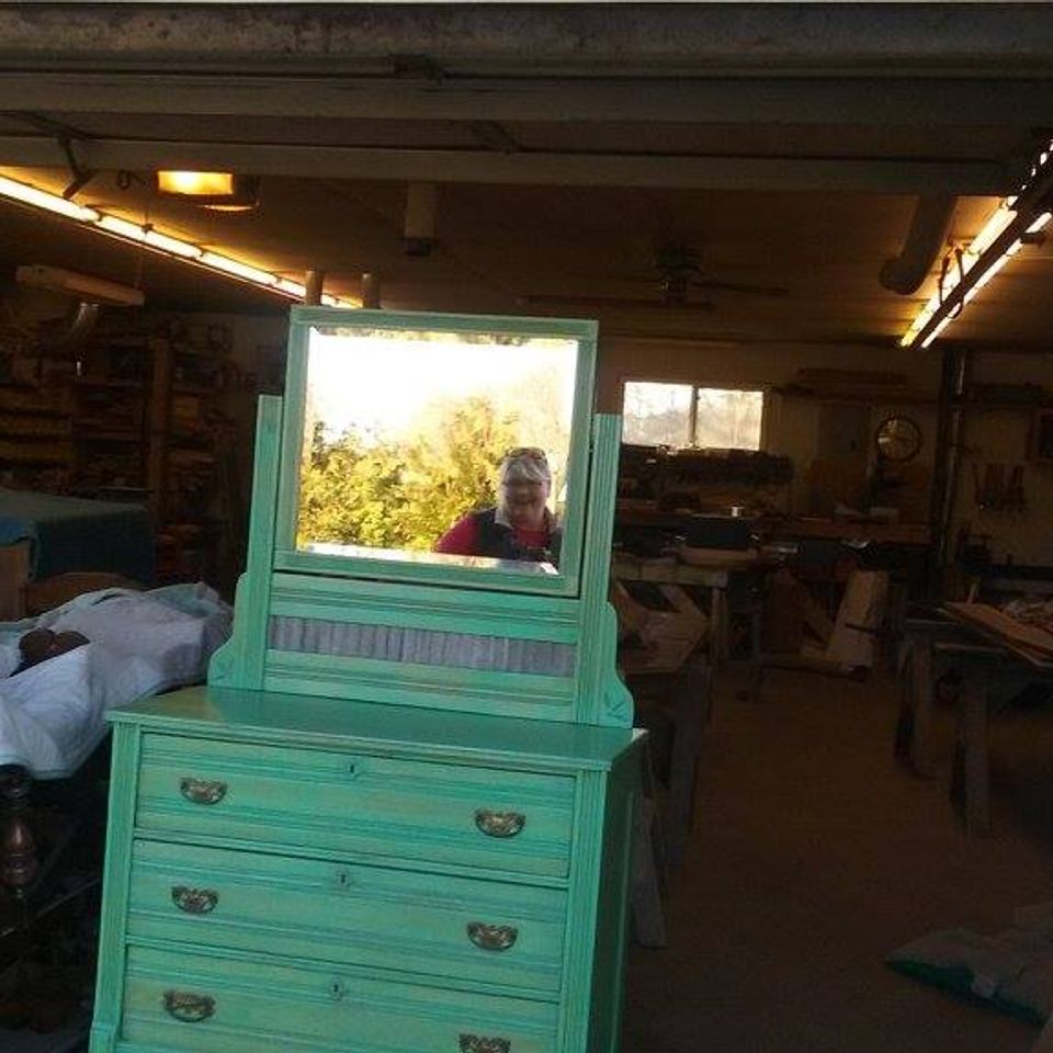 After picture of dresser chris