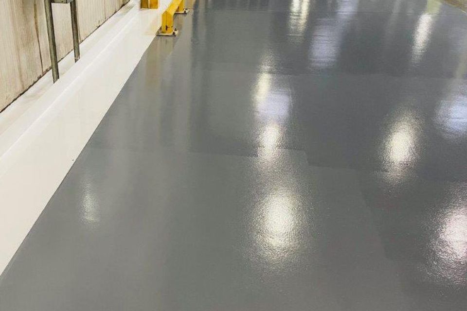 Urethane floor coating