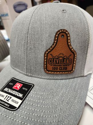 Leather Patch on Cap - Cleveland 100 Club