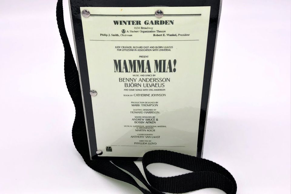 Handbag mamma mia   back