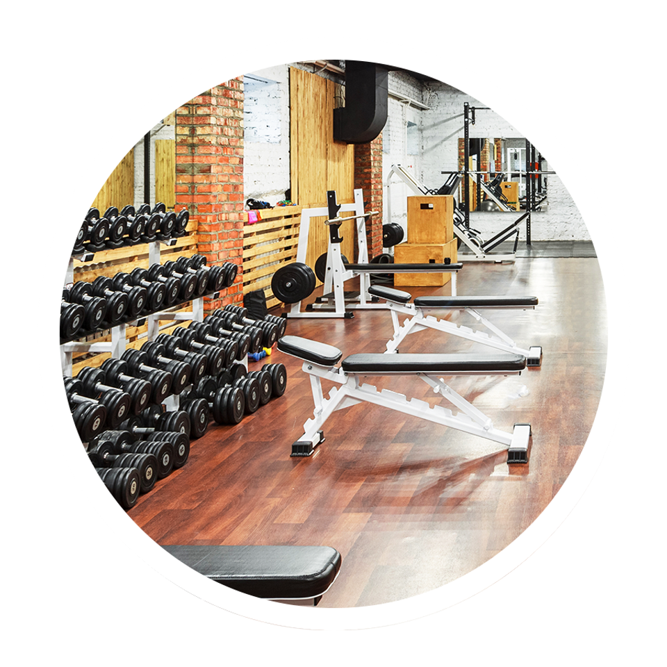 Gym service icon