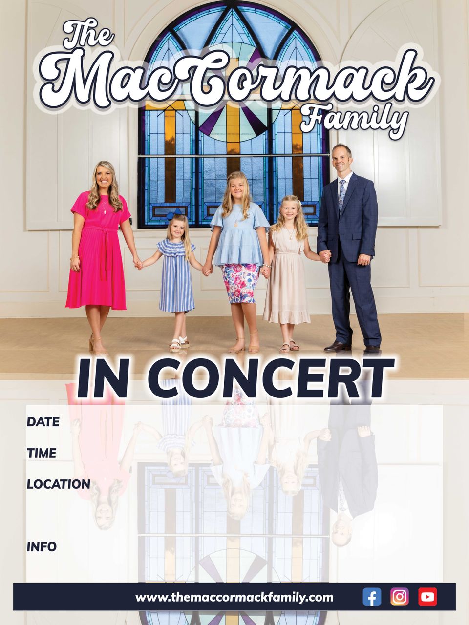 Maccormack family poster 2024