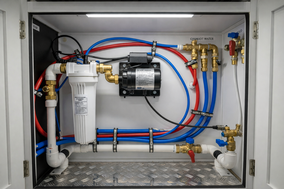 Mobile RV plumbing Repair