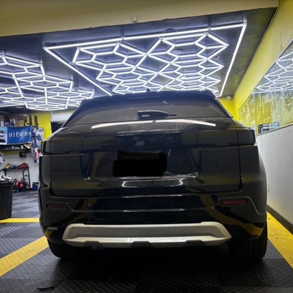 Black detailed SUV