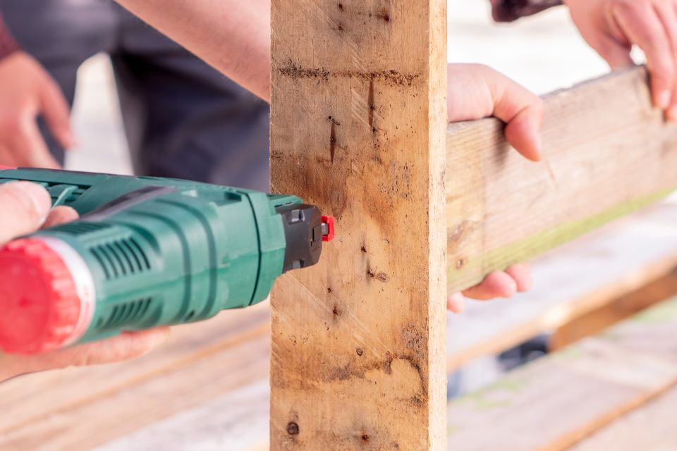 Cedar fence repair