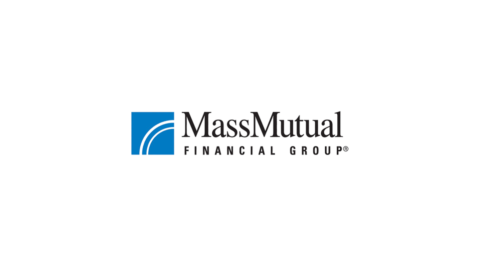 Mass mutual logo (full white board)