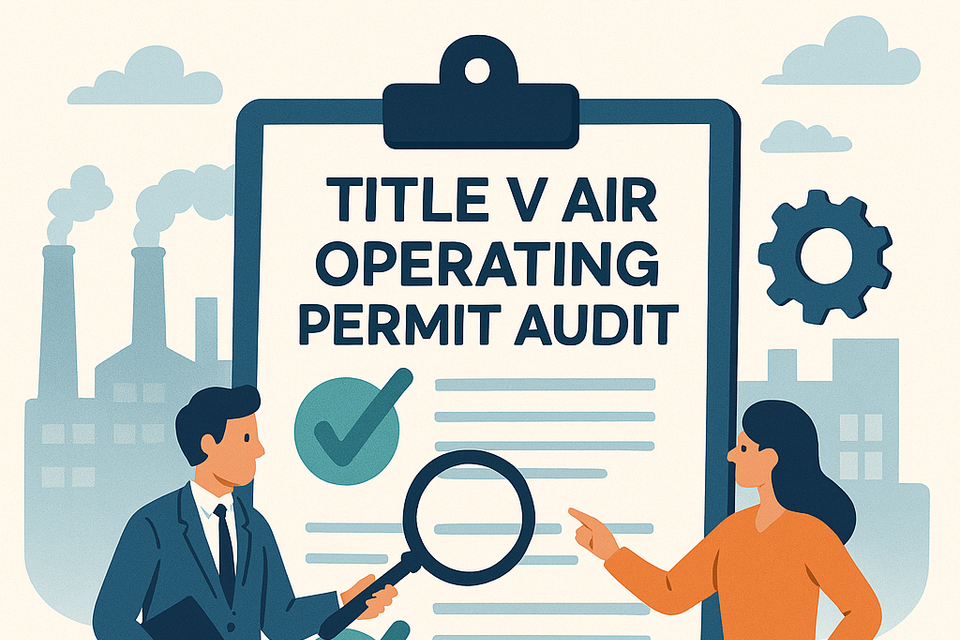 Title v air permit audit