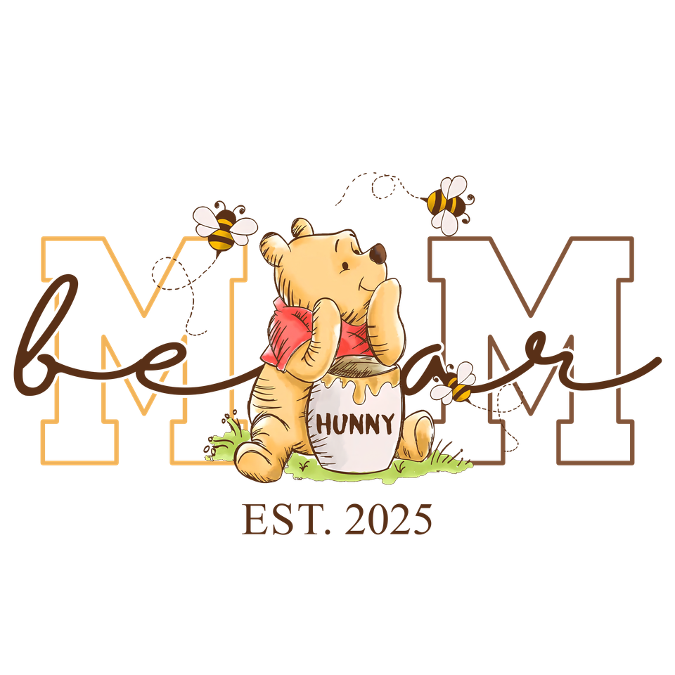 Bby   0142 baby   winnie the pooh mom bear