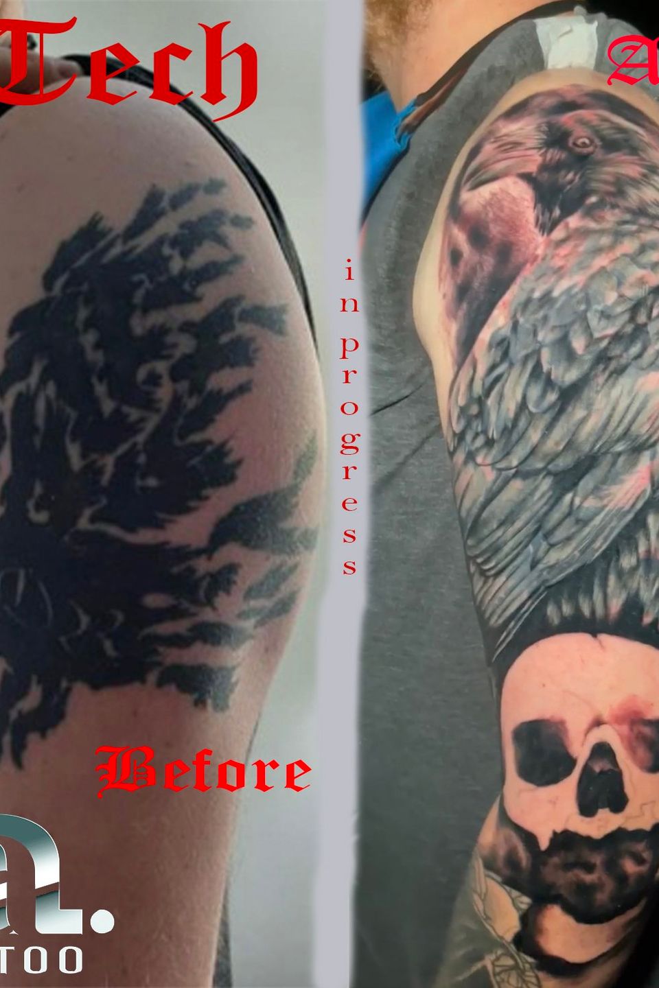 Tech raven coverup in progress