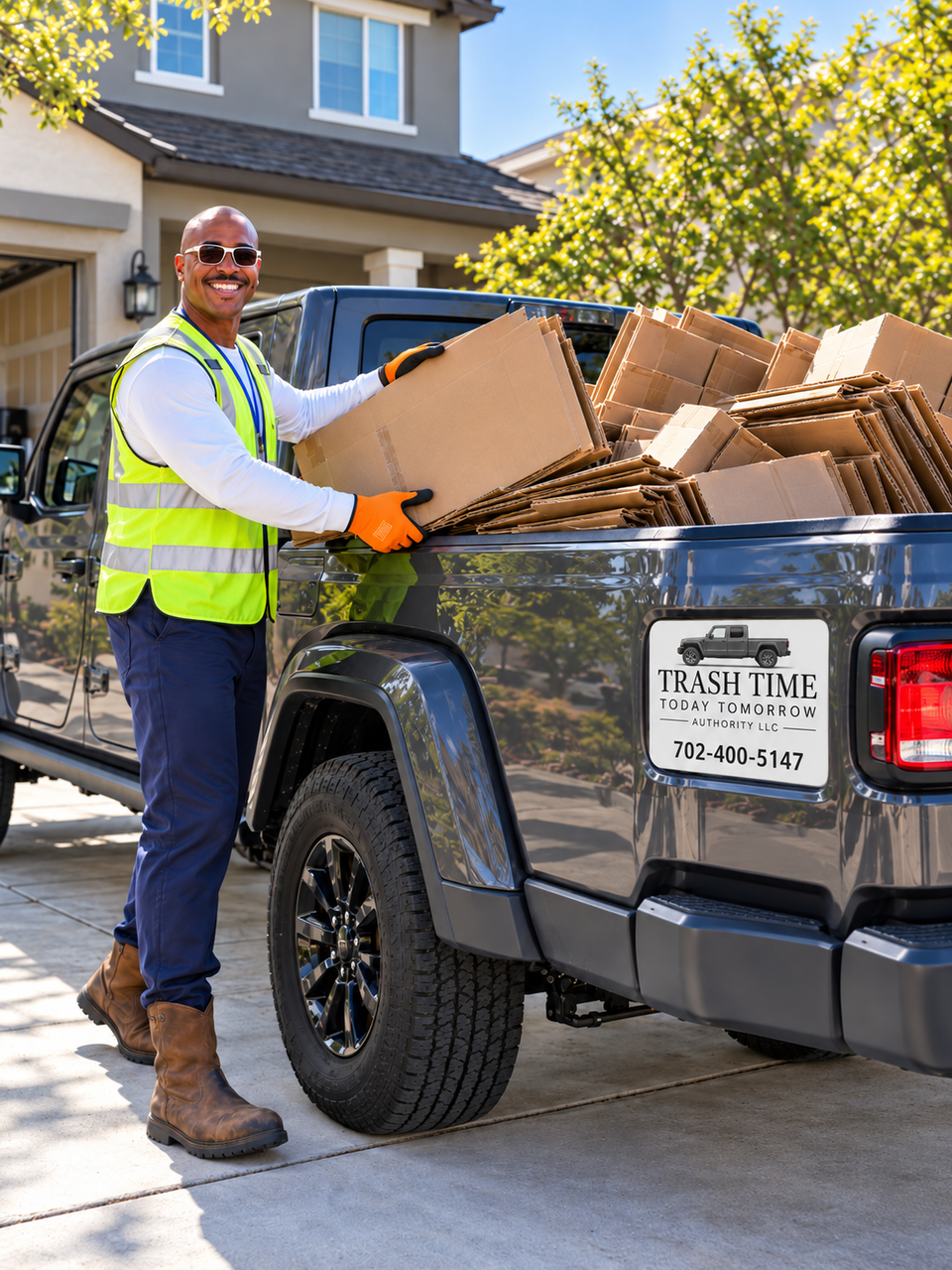 Cardboard removal roseville ca