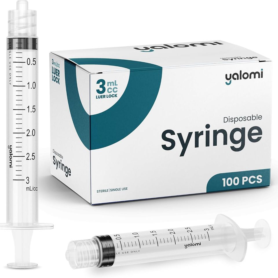 3ml luer lock syring
