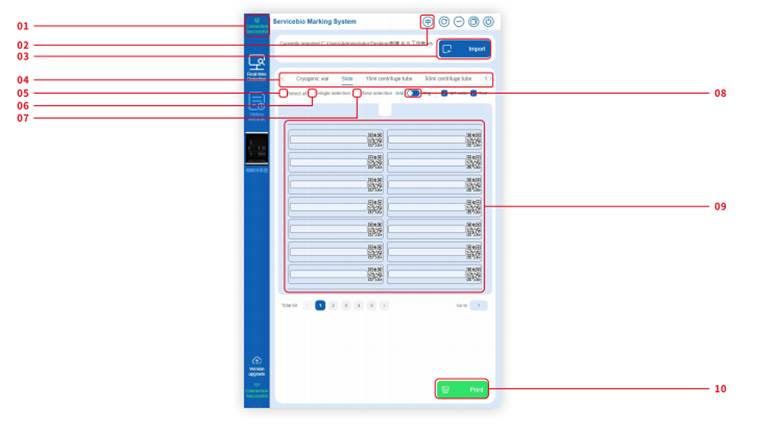 Labeling system 5