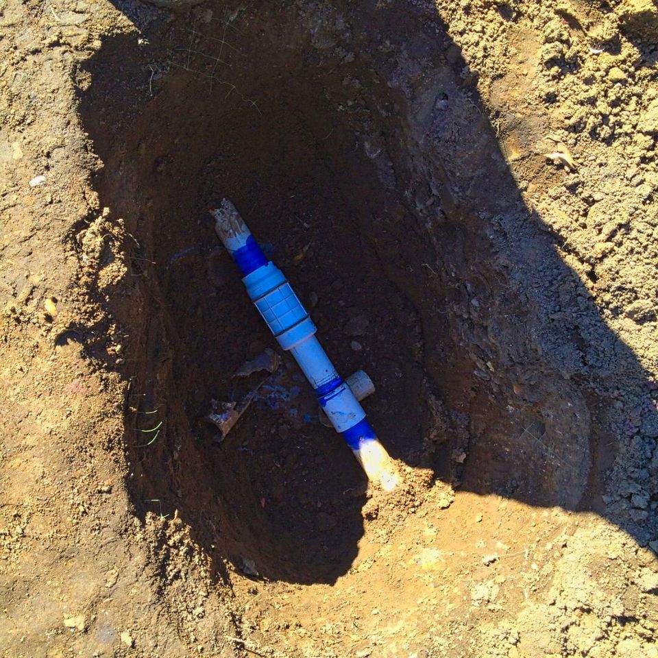 irrigation water valve repair roseville